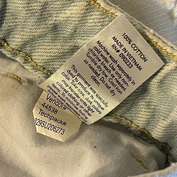 Pacsun Size 30 High Rise Festival Cutoff Jean Denim Shorts - Picture 10 of 10